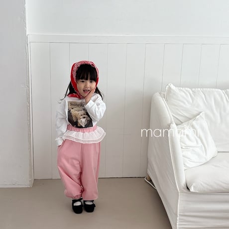 mamami/8. snow may T-shirt JS-JL
