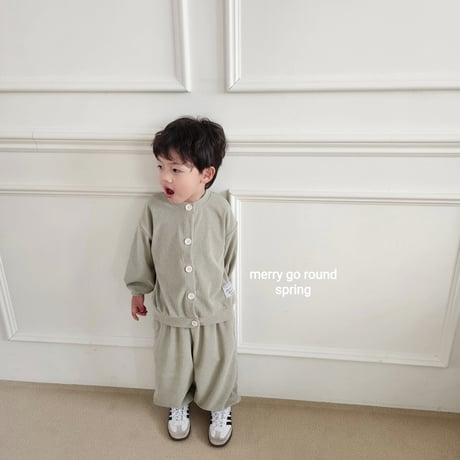 merrygoround/24. tori set cardigan XS-2XL