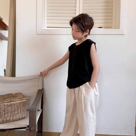 fromi/75. over sleeveless round S-XL