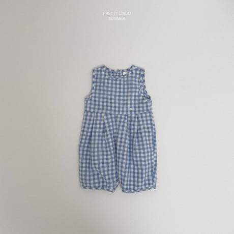 lindo/25. check jump suit XS-XL