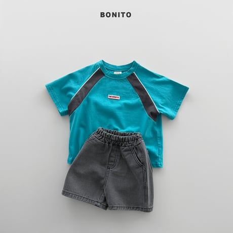 bonito/77. raglan side color tee? JS-JM