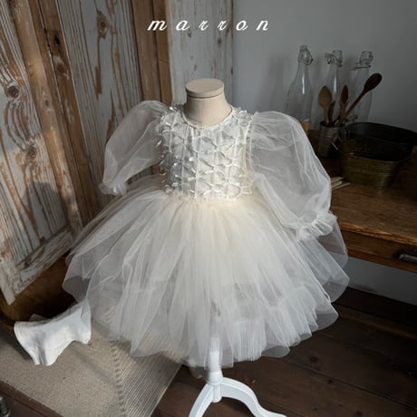 marron/54. sweet dress XS-L