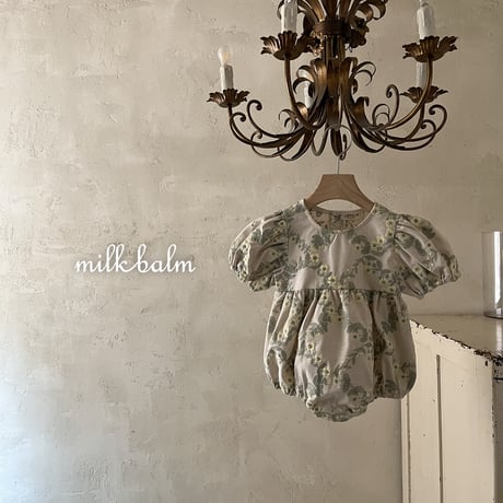 milkbalm/15. rosa embroidery suit XS(-6M)-M(12M-18M)