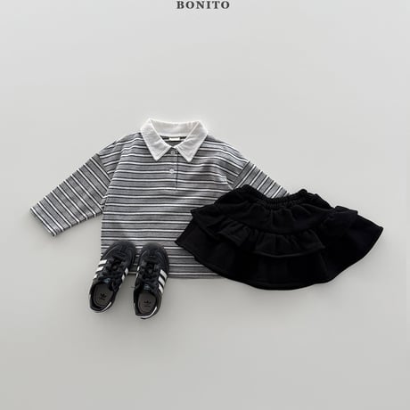 bonito/53. tommy st collar T-shirt 12M-XL