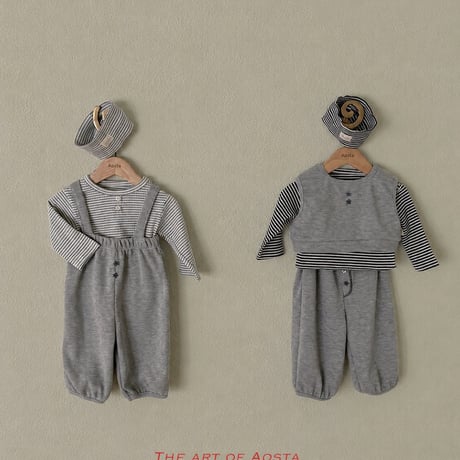 aosta/38. [Star Candy Overalls] S(0-6M)-L(12-24M)