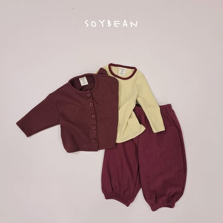 soybean/64. daon three set XS-XL
