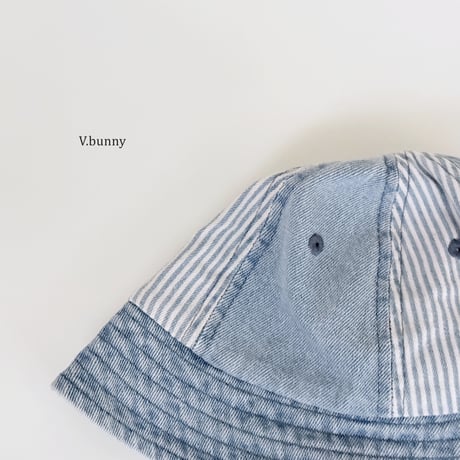 vbunny/2. mix denim hat FREE(48-52CM)