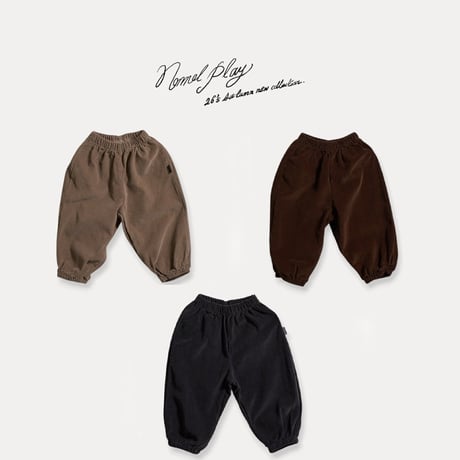 normalplay/12. corduroy gobang pants 12M-L
