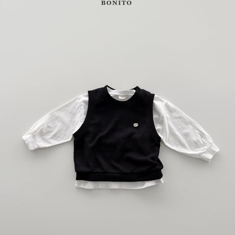 bonito/89. butter knit vest JS-JM
