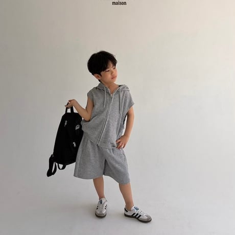 saintdoll/170. side pleated half pants S-XL