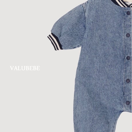 valubebe/59. donky denim jump suit 6M-18M