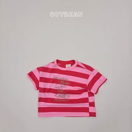 soybean/36. plan ) vacance dangara half t T-shirt XS-XL