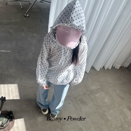 bunnypowder/32. fril hood jumper 2XL-4XL