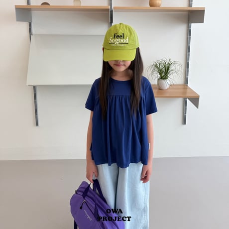 owa/16. shirring T-shirt JS