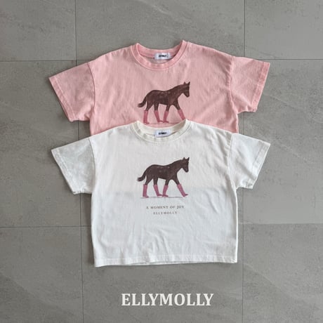 ellymolly/101. blush pony T-shirt 13-19