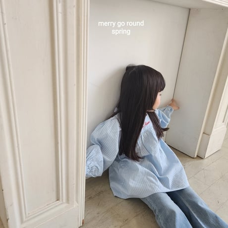 merrygoround/11. ribbon embroidery blouse XS-2XL