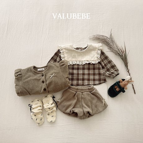 valubebe/18. check kay blouse 6M-S