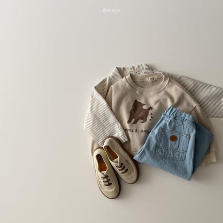 amigo/57. soft man-to-man XS-XL