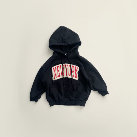 fromi/37. new york patch embroidery hood S-XL