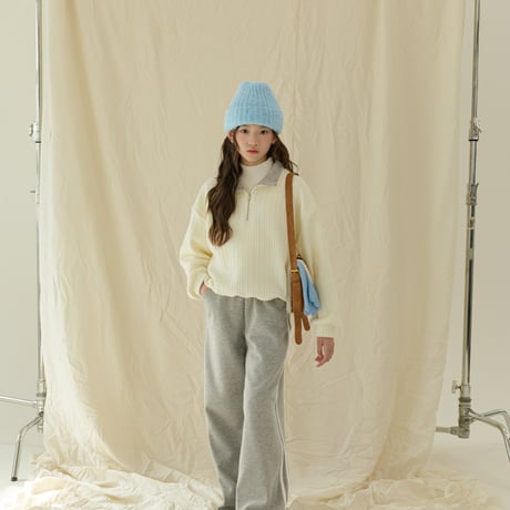 sm2/12. mink line two color pants 9-17