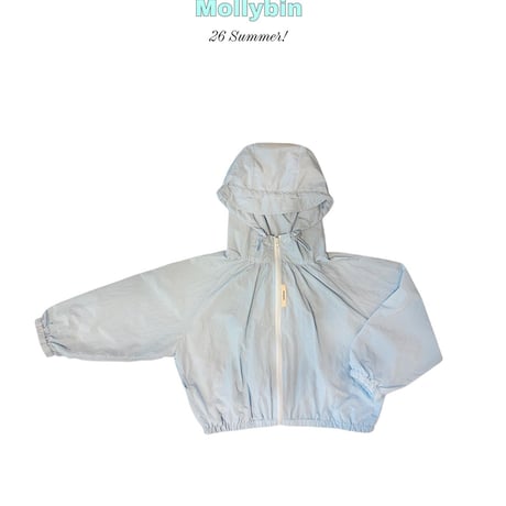 mollybin/24. hood windbreaker ADULT