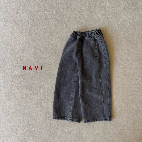 navi/31. wide denim S-XL