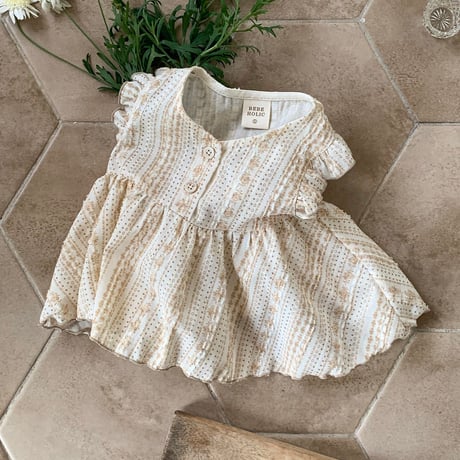 bebeholic/34. issle blouse S(3-6M)-L(12-18M)