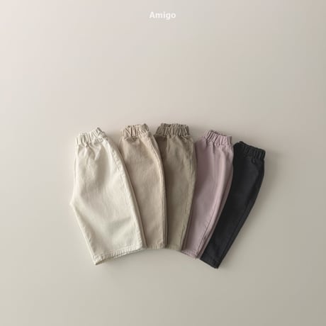 amigo/13. basic plan pants XS-XL