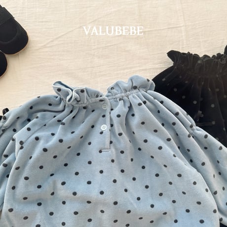 valubebe/47. dot ribbon suit 6M-18M