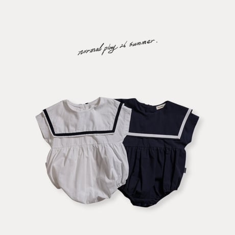 normalplay/62. marine bebe suit 6M-12M