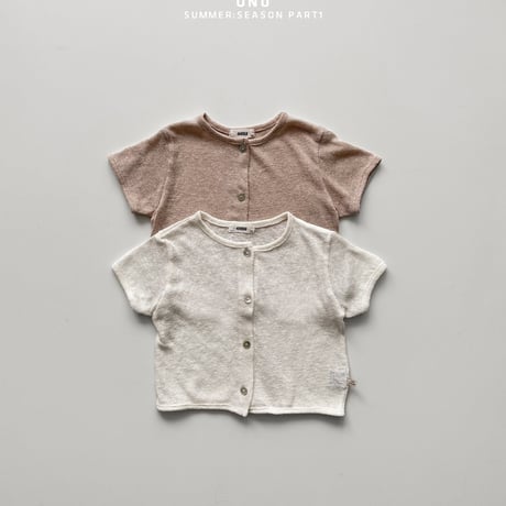 onu/36. knit half t cardigan XS-XL
