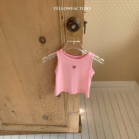 yellowfactory/24. Heart Zoom Sleeveless XS-XL