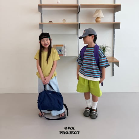 owa/18. pleated fril T-shirt JS