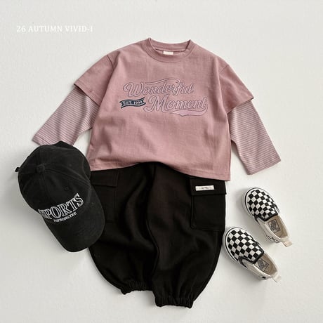 vividi/86. wonder double T-shirt JS-JM