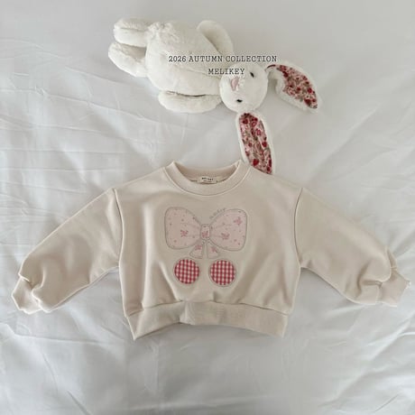 melikey/44. ribbon cherry man-to-man JS-JM