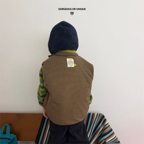 gou/107. both sides ) vest XS(2-3Y)-XL(6-7Y)