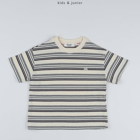owen/67. lead stripe T-shirt S-XL