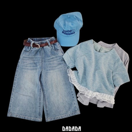 dadada/24. easy denim ( belt ) set JS-JL