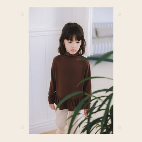 monatelier/23. brush half T-shirt S-2XL