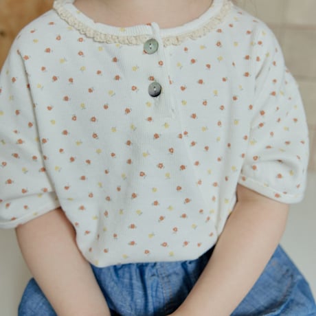 onu/30. flower lace T-shirt XS-XL