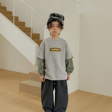 hikiki/16. bit double sleeve T-shirt 13-17