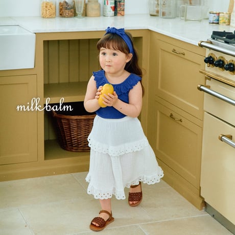 milkbalm/23. pure punching skirt XS-XL