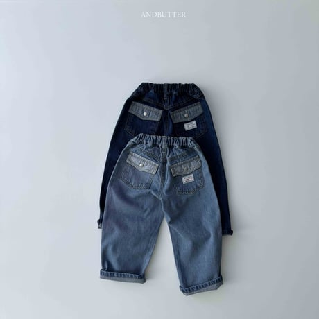 andbutter/72. Flap Denim S-XL