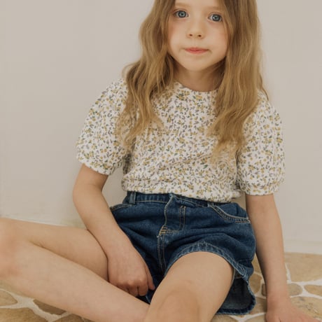 bymimi/58. star denim pants JS-JM