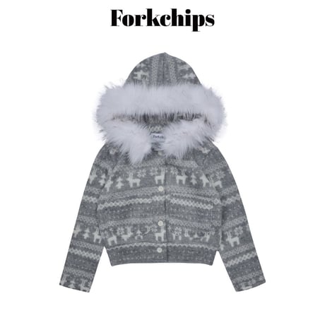forkchips/63. Nordic cardigan M-XL