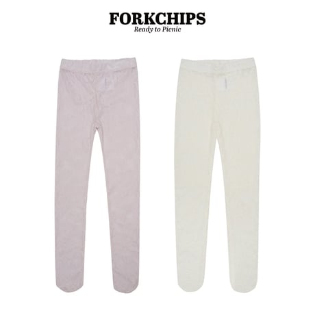 forkchips/91. bunny leggings M(70CM)-JS(102CM)