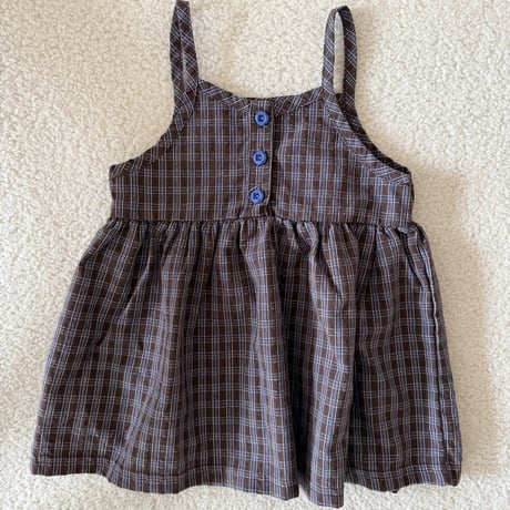 lovin/11. autumn check one-piece 1-11