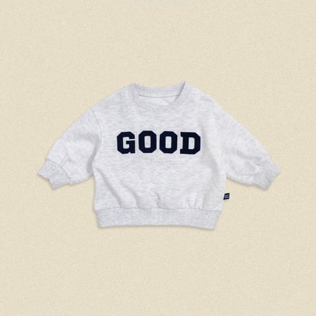 oottbebe/18. GOOD kids ( family ) man-to-man XS(0-1Y)-XL(4-5Y)