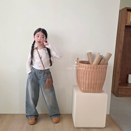 comma/128. ribbon T-shirt 140-150