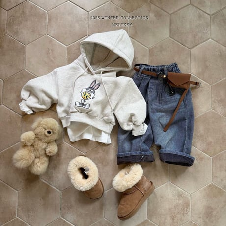 melikey/34. Twe bunny T hood JS-JM